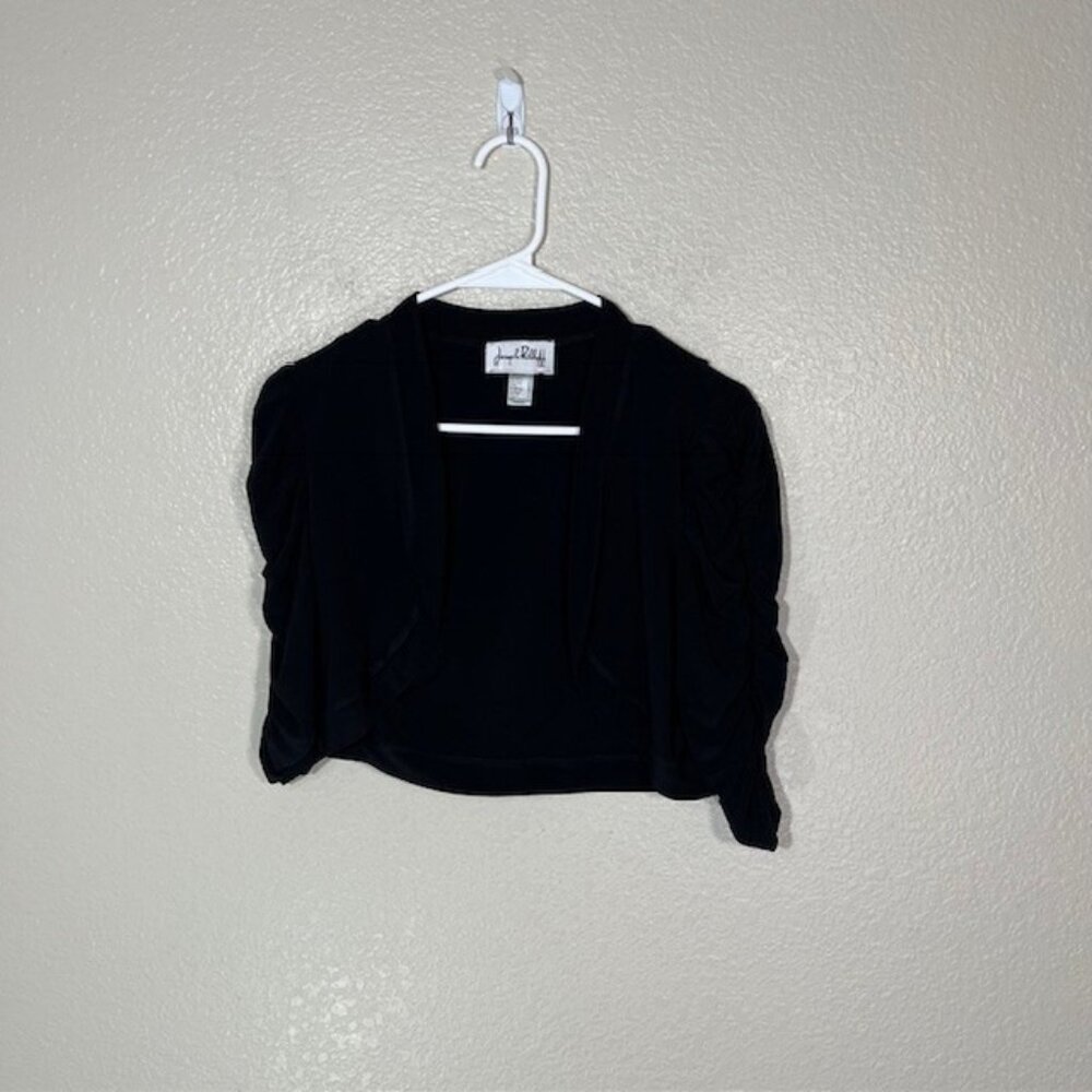 Joseph Ribkoff Black Cropped Bolero Jacket
